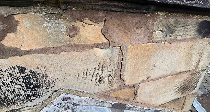 Cracked-Mortar-Joints