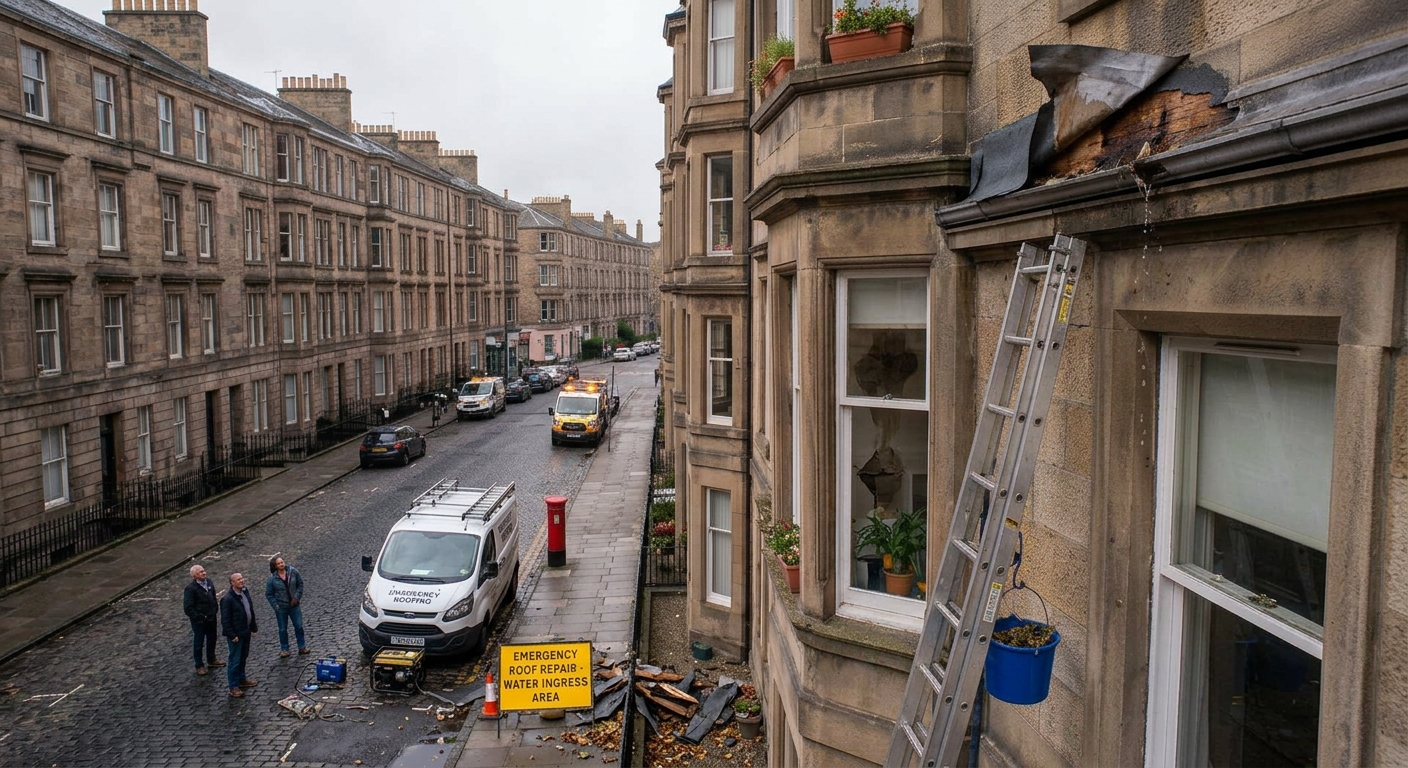 Emergency Roof Repairs: What Happens After Water Gets In