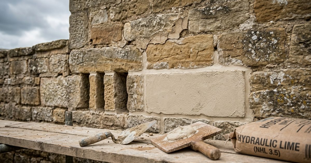 Lime Mortar Pointing